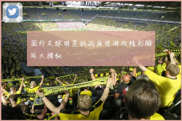 国外足球明星挑战麻将游戏精彩瞬间大揭秘
