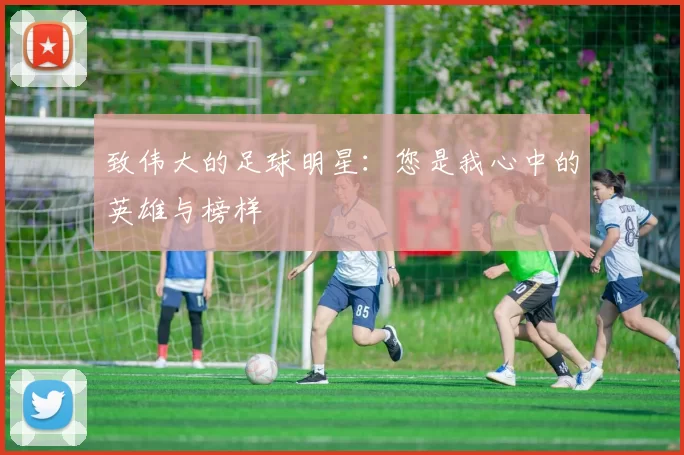 致伟大的足球明星：您是我心中的英雄与榜样